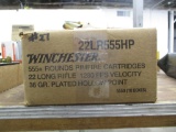 10 bx (555 ea) Winchester 22 LR 36 gr, PHP