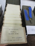Ammo box with .30M2 cal ammo