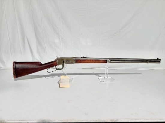 Winchester 30 WCF cal lever action rifle