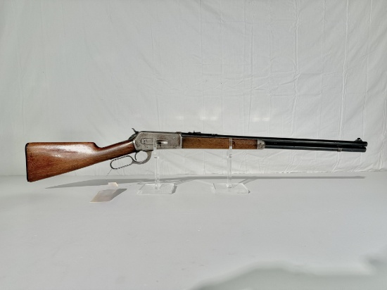 Winchester mod 1886 33 WCF cal lever action rifle