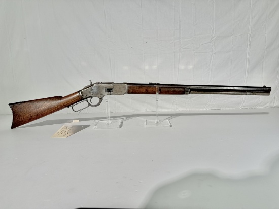 Winchester mod 1873 44 WCF cal lever action rifle