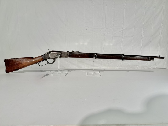 Winchester mod 1873 44 cal lever action rifle