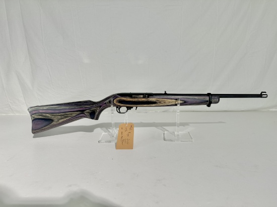 The Ruger 10/22 carbine 22LR cal semi auto rifle