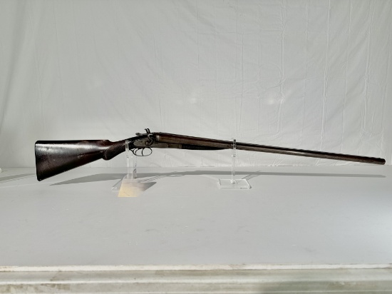 W & C Scott & Son 10 ga SxS shotgun