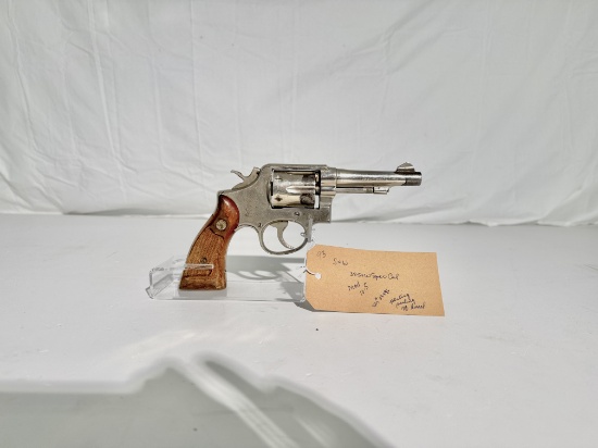 Smith & Wesson mod 10-5 38 S&W Spl cal revolver