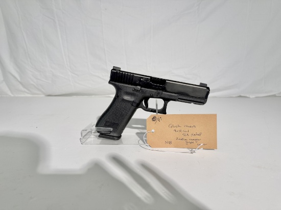 Glock 17 Gen 5, 9x19 cal semi auto pistol
