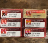 Asst  Hornady 22-250 REM ammo