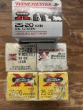 Assorted 25-20 ammo