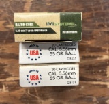 Assorted 5.56mm ammo