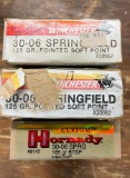 Assorted 30-06 SPRG ammo
