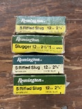 4 bx (5) Remington 12 ga 2-3/4