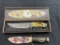 John Wayne collectible & Eagle carved knives