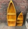 2 canoe display stands