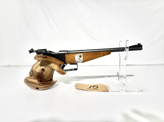 Hammerli mod 104 .22LR single shot match pistol