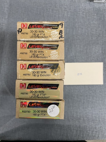Hornady 30-30, 160 gr ammunition