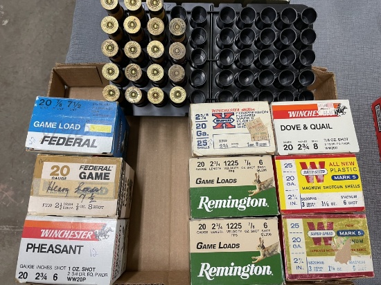 Asst 20 ga 2-3/4" shells