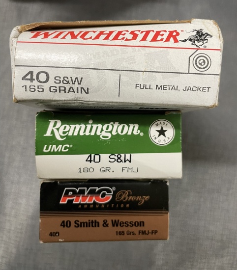 Asst 40 S& W ammo
