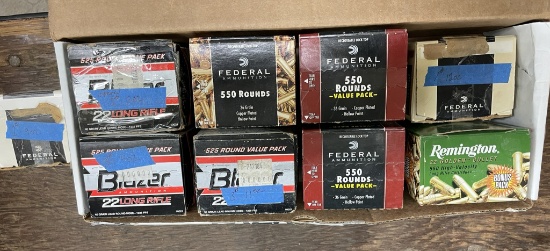 Asst 22LR ammunition