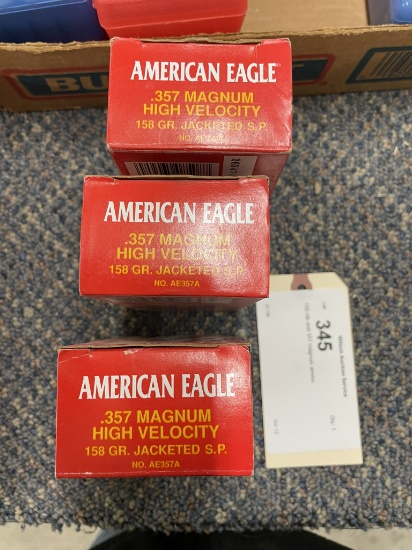 150 rds asst 357 magnum ammo