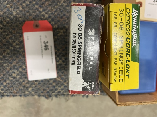 23 rds asst 30-06 SPRG ammo