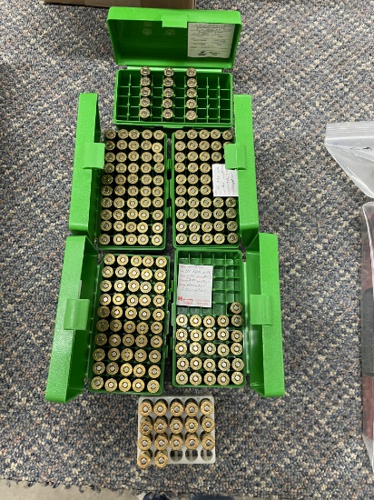 208 rds + 182 bullets asst 41 Rem Mag