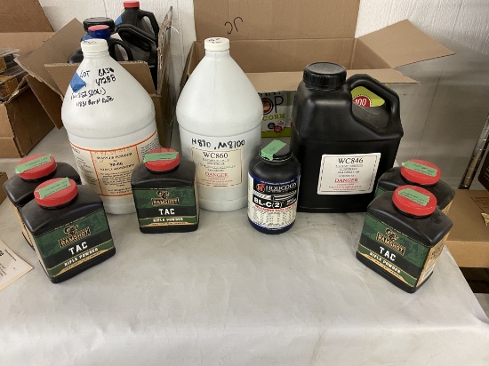 Assorted black powder - WILL NOT SHIP