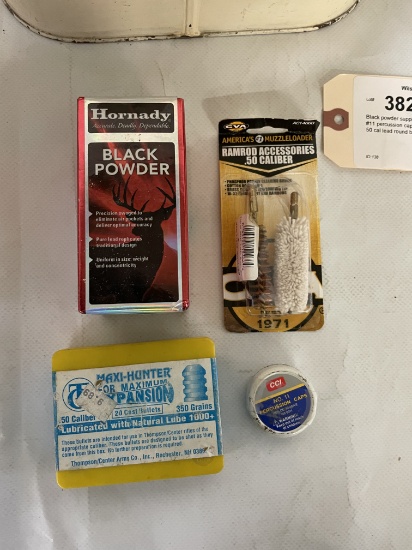 Black powder supplies - WILL NOT SHIP