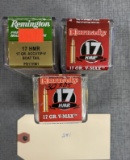 Assorted 17 HMR ammunition