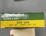 18 rds 270 WIN ammo