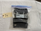 4 AR-15 30 rd magazines