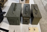 3 ammo boxes