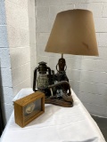 Lamp & Steve Carlson Antler art