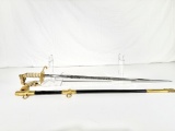 Naval Dress Sword with Tassel & carrying case