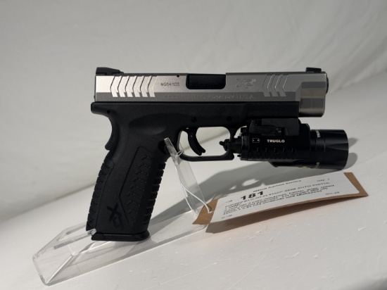 SPRINGFIELD XD-45 45ACP SEMI AUTO PISTOL + AMMO