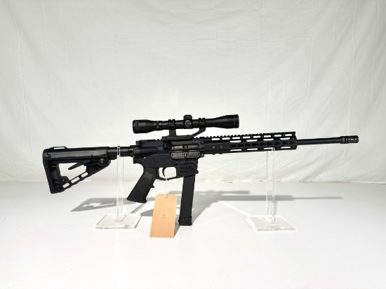 MILSPORT AR15 9MM SEMI AUTO RIFLE