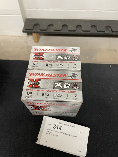 2 BX (25) WINCHESTER 12 GA SHOTGUN SHELLS
