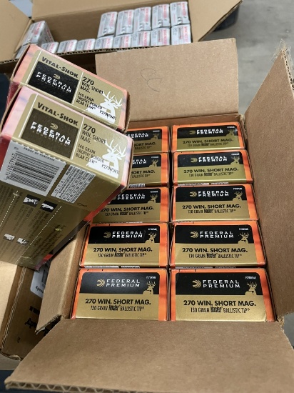 FEDERAL PREMIUM 270 WSM AMMO