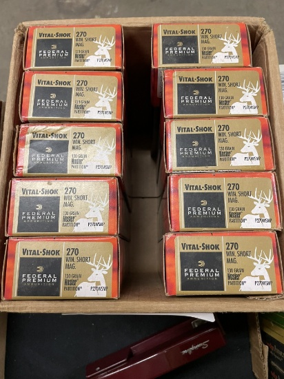 FEDERAL PREMIUM 270 WSM AMMO