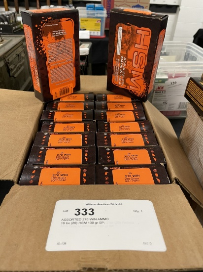 ASSORTED 270 WIN AMMO