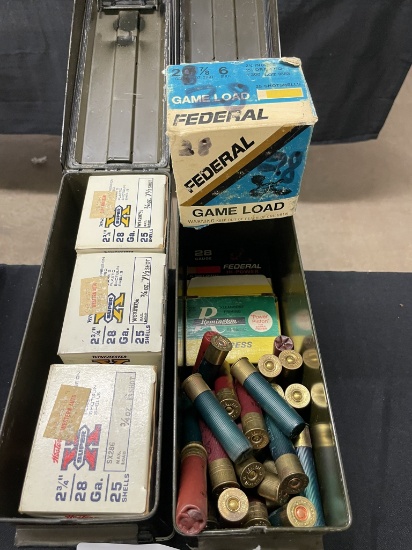 ASSORTED 28 GA 2-3/4" SHOTGUN SHELLS