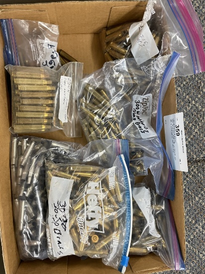 ASSORTED RIFLE BRASS