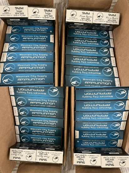 ASSORTED 9MM LUGER AMMO