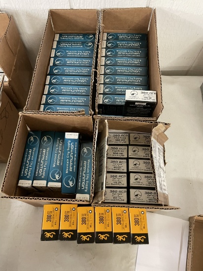 ASSORTED 380 ACP AMMO