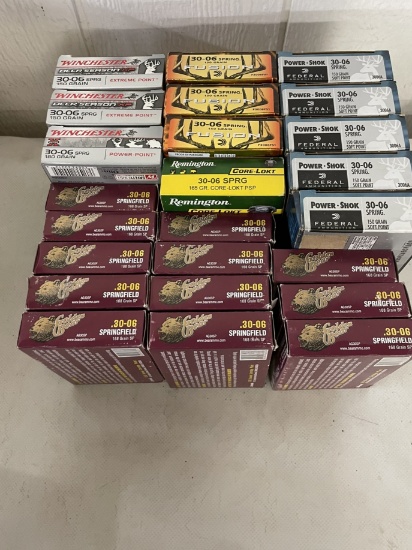 ASSORTED 30-06 SPRG AMMO
