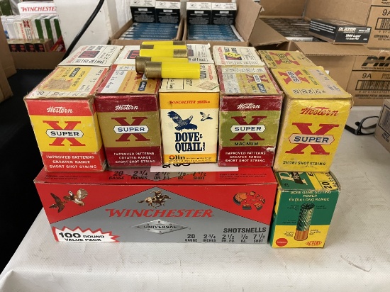 505 ASSORTED 20 GA 2-3/4" SHELLS