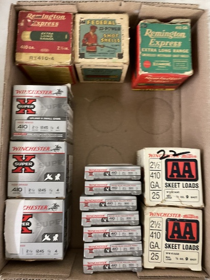 ASSORTED 410 GA SHOTGUN SHELLS