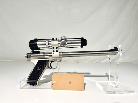 RUGER MARK II TARGET 22 LR CAL SEMI AUTO PISTOL