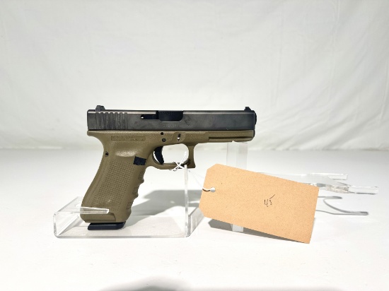 GLOCK 17 GEN 4, 9MM CAL SEMI AUTO PISTOL