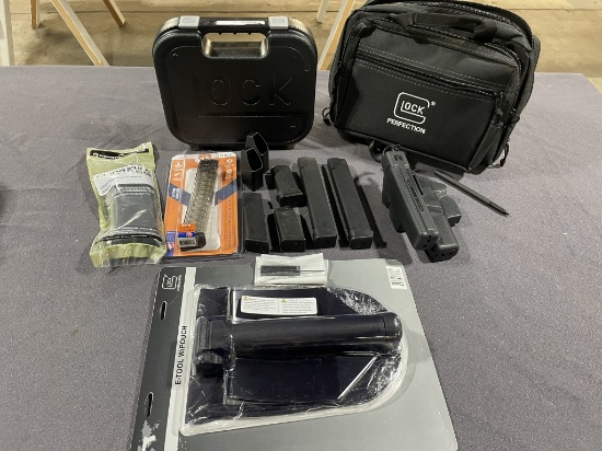 ASSORTED GLOCK MAGS & MISCELLANEOUS