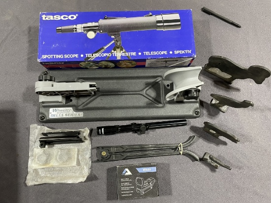 ASSORTED SHOOTING ACCESSORIES